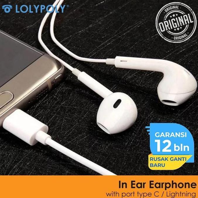 Sale Lolypoly Earphone Lightning Connector With Mic