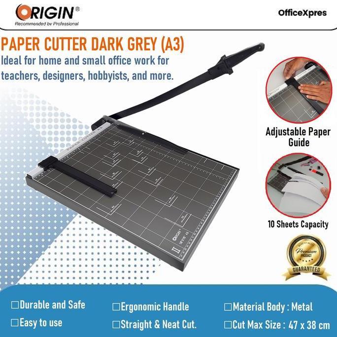 Cod,Aja- Alat Pemotong Kertas A3 / Alat Potong Kertas / Paper Cutter A3 Gin