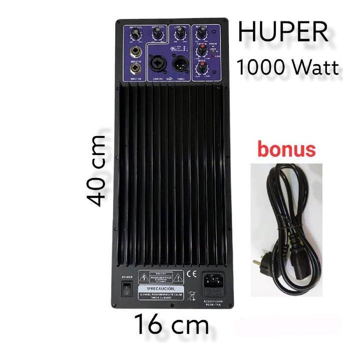 Sale Power Kit Aktif/Mesin Aktif Model Huper Bisa Buat 2/3 Way Huper Ungu Amplifier