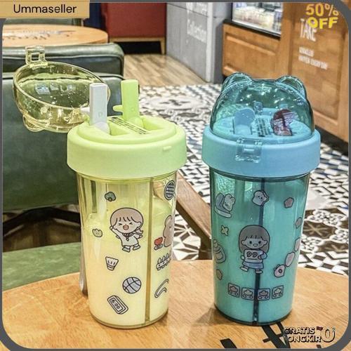 Duet Couple Bottle Travel Botol Minum Duet Use Bottle Dua Sisi - Botol 2 Sisi - Zansenshop Dikirim H