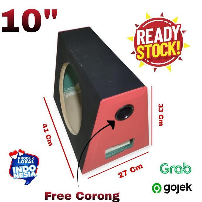 Murah Box Speaker Subwoofer Aktif 10 Inch Dan Corong Angin