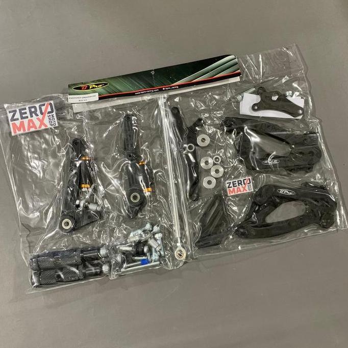 Footstep Underbone BPRO Racing Original Yamaha R15 V3 Hitam