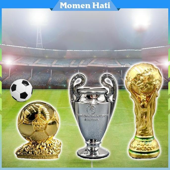 HYAKABA Trofi Piala Dunia Qatar 2022 Replika Trofi Piala Dunia Piala Bola PROTOK