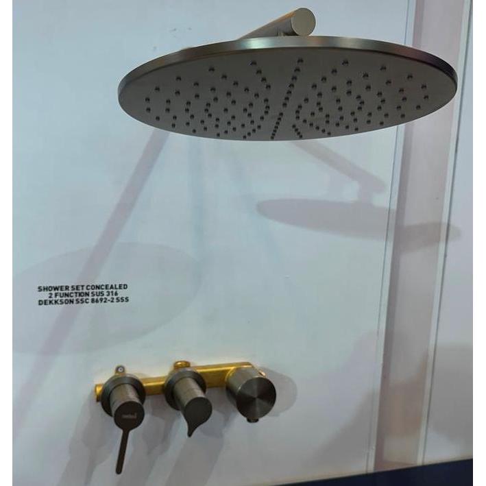 WALL UNION DEKKSON WM 8001 CP Sambungan Keran Shower Wall Union Fitting Extension Elbow Dekkson WM80