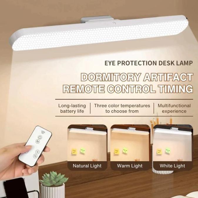 vivatamanul5 - inncoo lampu belajar tempel led emergency baterai rechargable magnetic led tempel mul