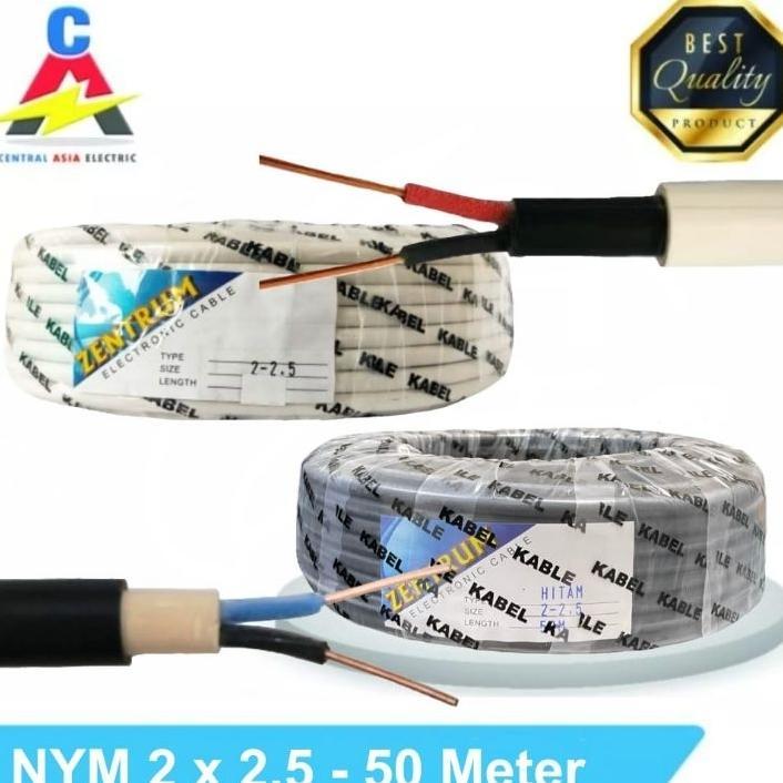 Kabel Listrik Kawat Nym 2 X 2.5 (50 Meter)