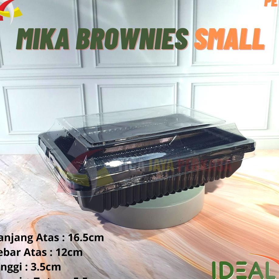 Mika Brownies S Ideal Pet / Kotak Brownies Mini / Box Brownies 50Pcs
