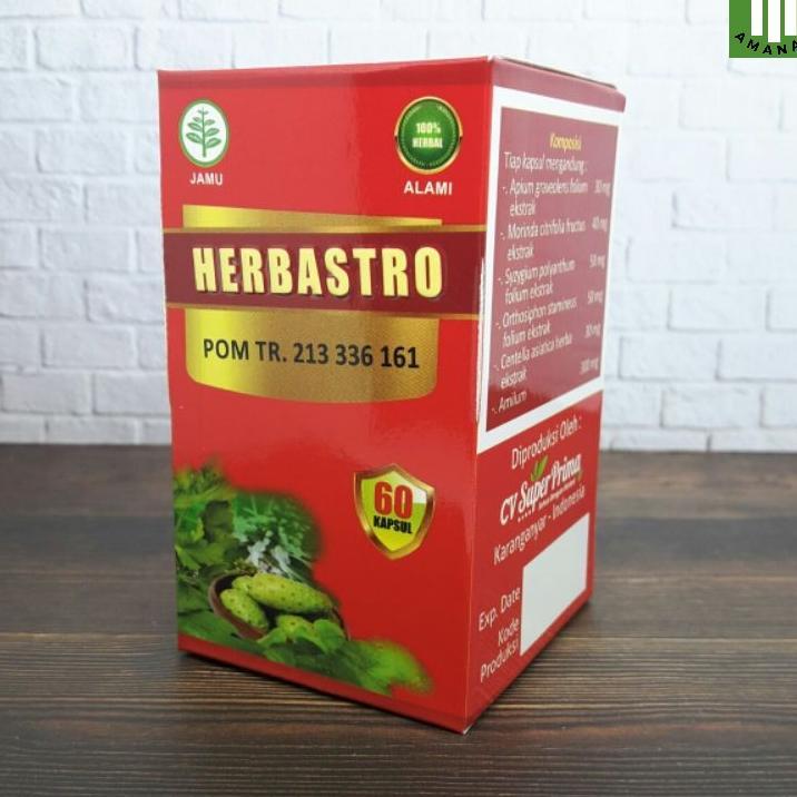 Herbastro Herbal Stroke Obat Stroke  Cv Super Prima Melencarkan Peredaran Darah