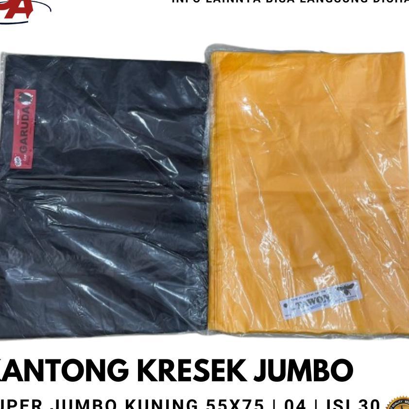 Kantong Kresek Super Jumbo - Kresek Jumbo - Kantong Plastik - Kresek Kuning - Kresek Hitam