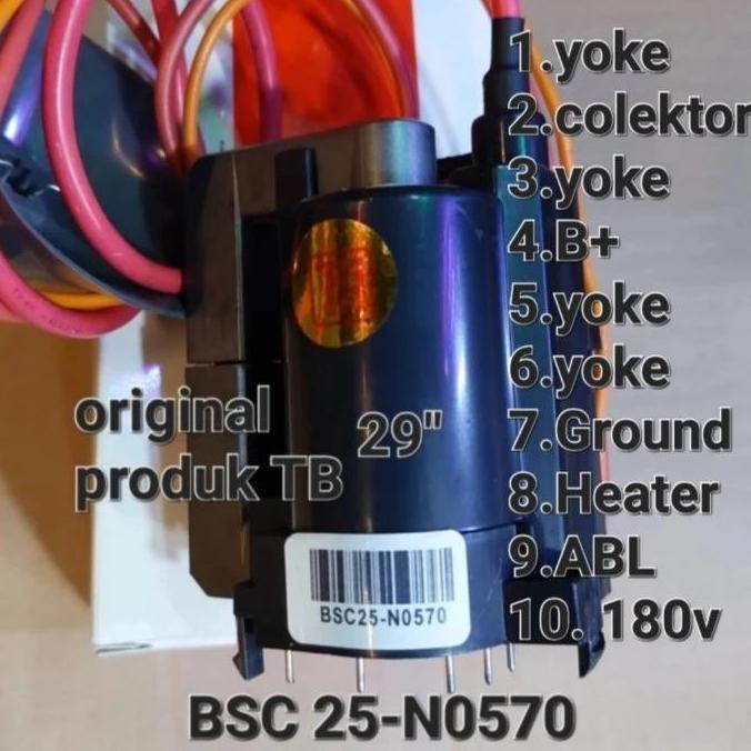 TERLARIS 29" BSC29-0937 PLAYBACK TV BSC29-0231A BSC 29 0231A 0231 29 TV FLYBACK