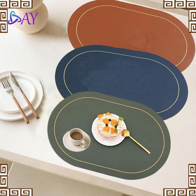 VIVIJEE Alas Piring Meja Makan/Tatakan Piring Tahan /Tatakan Piring Meja Makan PROTOK