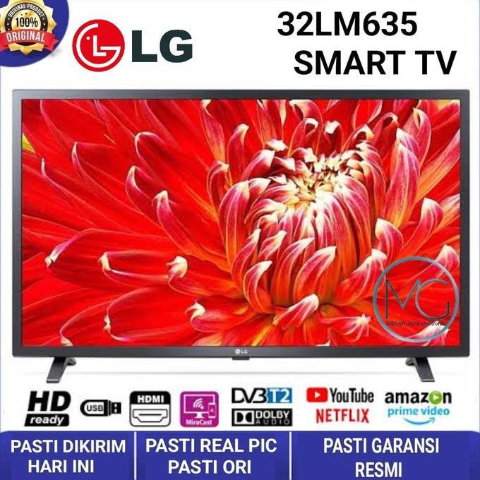 TERLARIS TV LED LG 32INCH 32LM630 DITAL SMART TV FULL HD GARANSI RESMI
