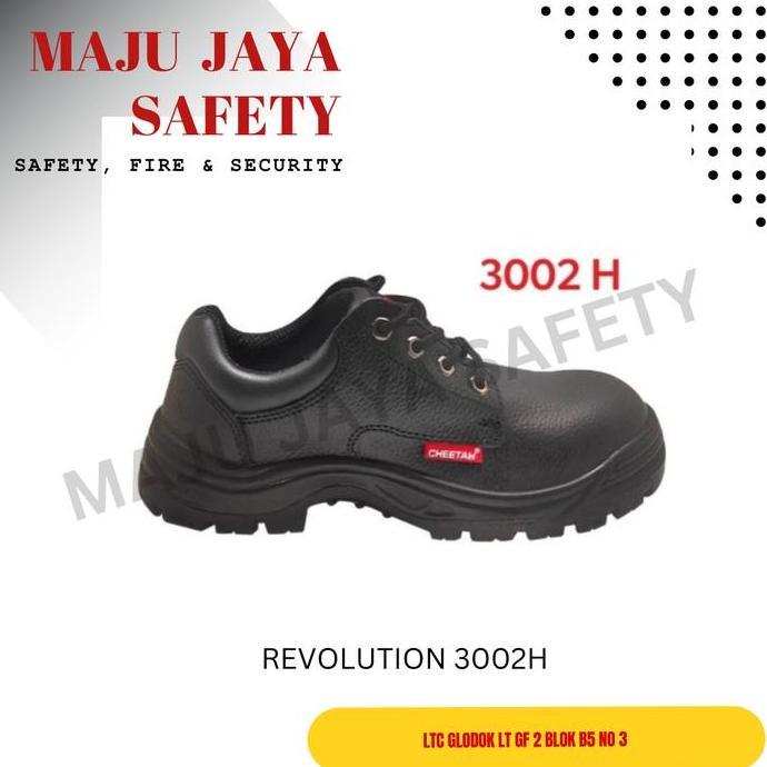 TERLARIS 3002H SAFETY SHOES CHEETAH 3002H SEPATU SAFETY CHEETAH 3002H
