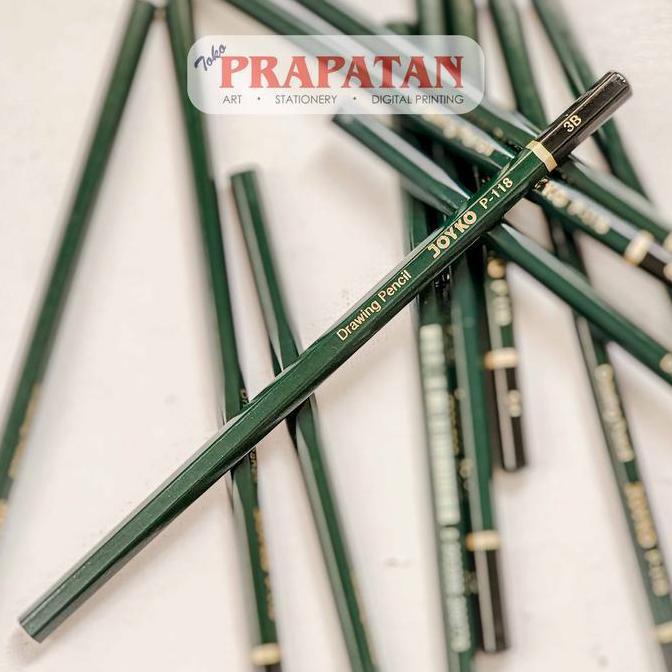 Joyko P-118 Drawing Pencil 5H-8B | Pensil Gambar