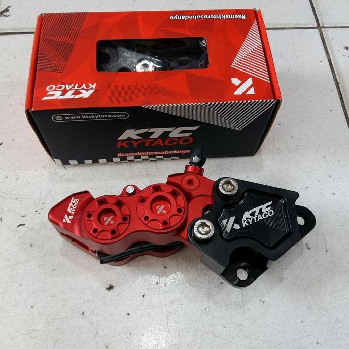 kaliper ktc kytaco nmax depan/ kepala babi nmax ktc kytaco 4piston
