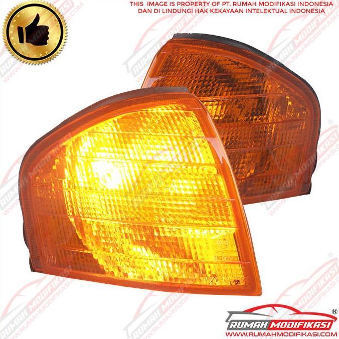 Corner Lamp - Benz W202 1994-2001 - Crystal - Amber
