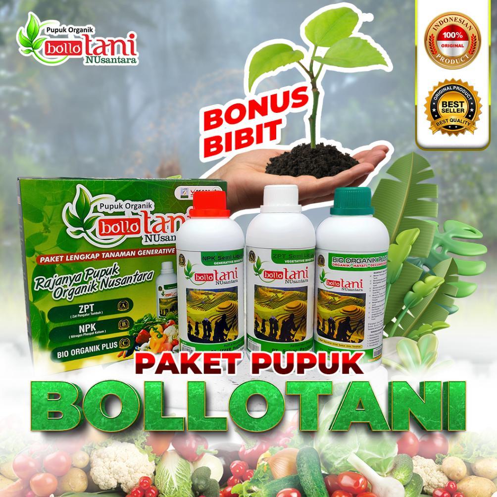 Ready PAKET PUPUK CAIR BOLLOTANI NPK ZPT BIO ORGANIK  NPK ORGANIK  ZPT ORGANIK
