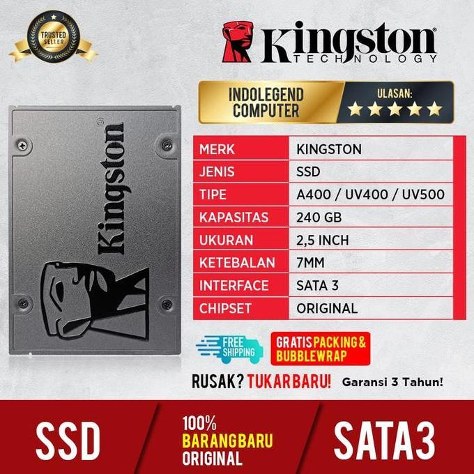 Four- Ssd Kingston 240Gb