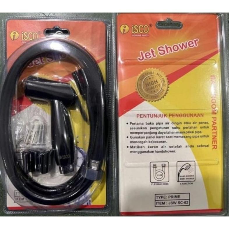SHOWER BIDET ISCO JET SHOWER ISCO HITAM MODEL BARU New Produk