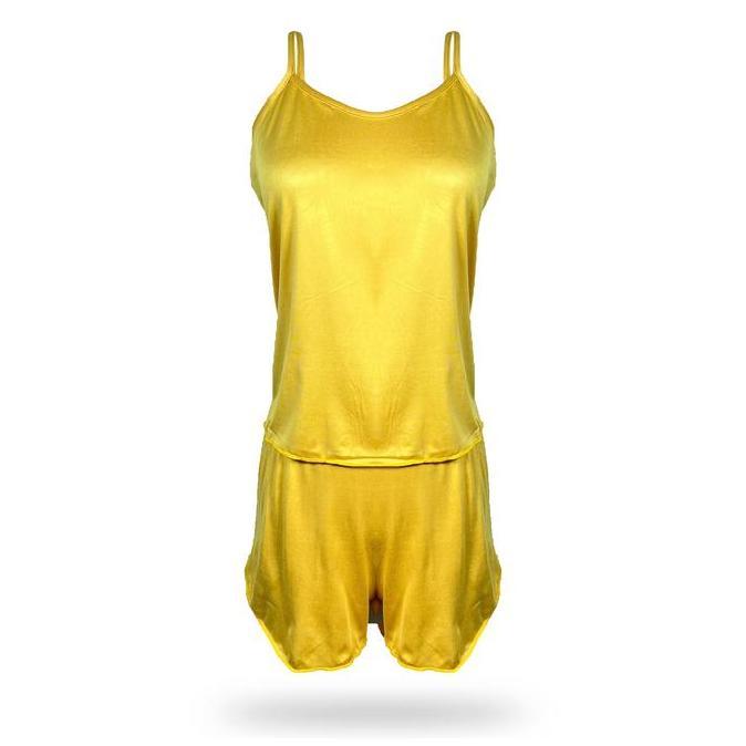 [ RedPink ] Stelan Baju Tidur Leisure Simple Basic Fit Singlet Tanktop Summer Musim Wanita Dewasa Bi