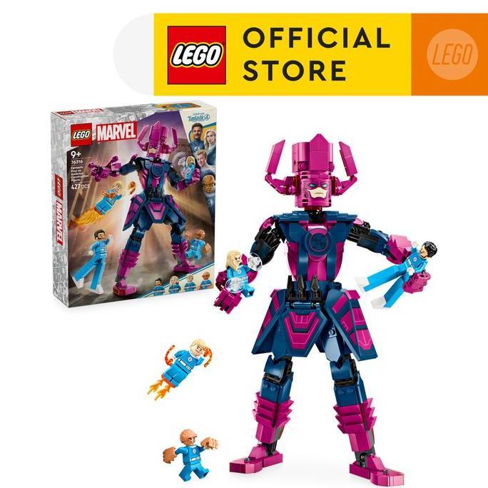 LEGO Super Heroes 76316 Fantastic Four vs. Galactus Construction Figure (427 Pieces), Building Block