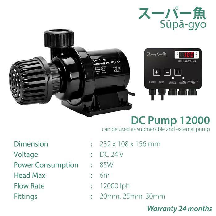 Supagyo 12000 DC Return Pump