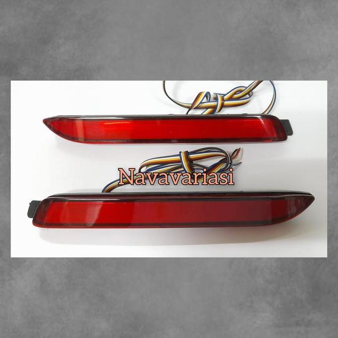LED LAMPU REFLEKTOR REFLECTOR BUMPER BELAKANG MOBIL INNOVA LAMA 2004 DISKON