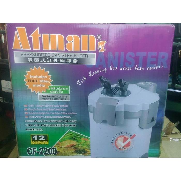 aquarium filter canister external filter Atman CF 2200