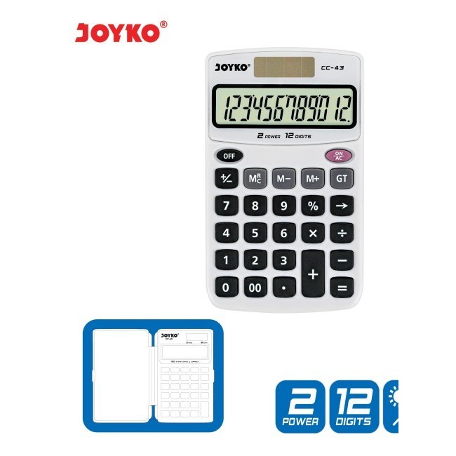 Kalkulator / Calculator Pocket Size KECIL JOYKO CC-43 (A)