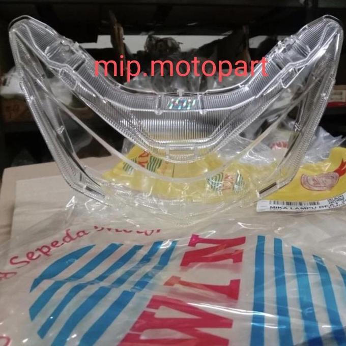 TERLARIS MIKA KACA LAMPU DEPAN BEAT ALL NEW LED DELUXE TAHUN 2020-2-2022-2023 BERKUALITAS PROJIE