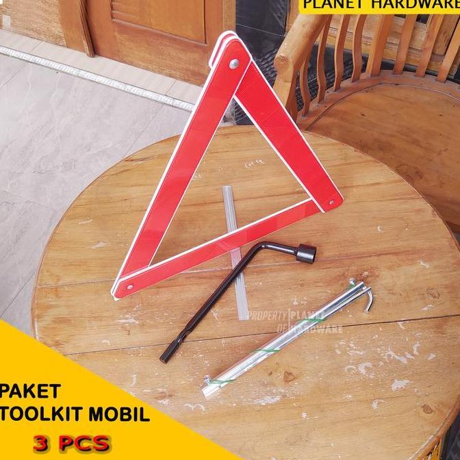 KUNCI RODA 21 MM HANDLE PUTARAN DONGKRAK SEGITIGIA PENGAMAN MOBIL ASLI