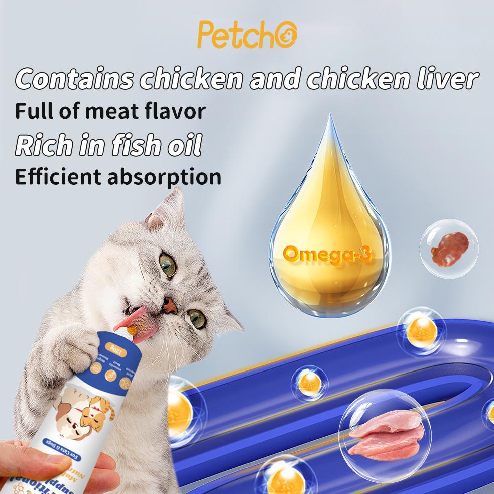 SOLVIQUES PURRITO PASTA VITAMIN KUCING ANJING 120G MALT ANTI HAIRBALL DAN MULTIVITAMIN SUPLEMEN KUCI