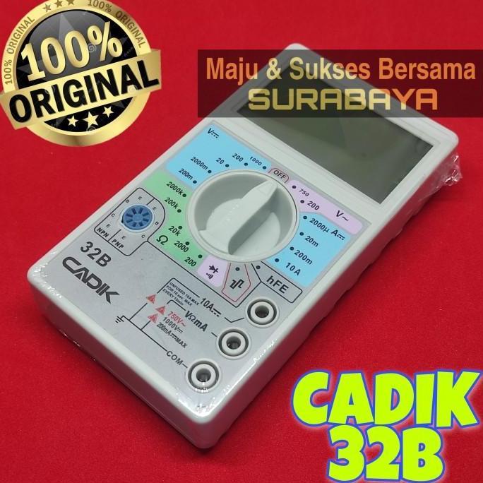 NEW CADIK 32B equivalent / pengganti DEKKO 86D Mini Digital Multimeter AVO Multitester Multi Tester 