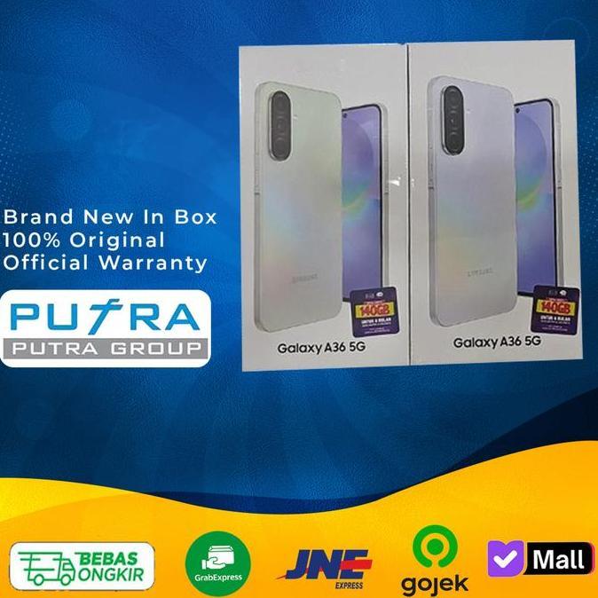 bariyahseller51 - (resmi) samsung galaxy a36 8/256gb 12/256gb 5g lime lavender black white