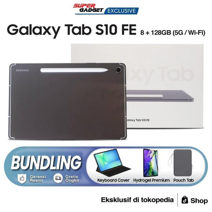 bariyahseller51 - samsung galaxy tab s10 fe 5g wifi 8/128 gb tablet 10 inch