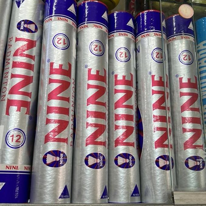 Nine Shuttlecocks Nine SILVER speed 77 Badminton Shuttlecock