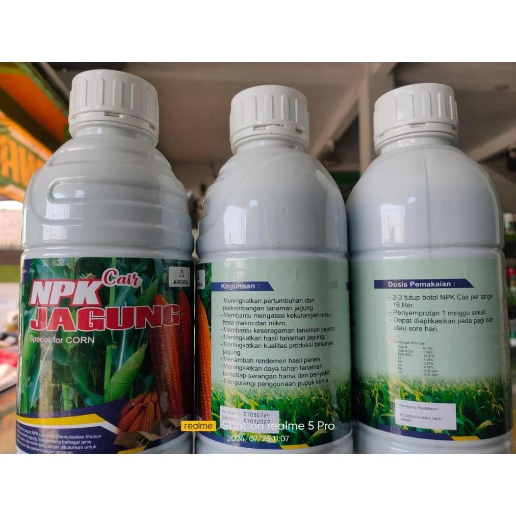 Promo Cod Pupuk Npk Jagung 1 Liter Npk Cair Jagung Andafa Pupuk Cair Terbaik Pupuk Daun Jagung Ijo R