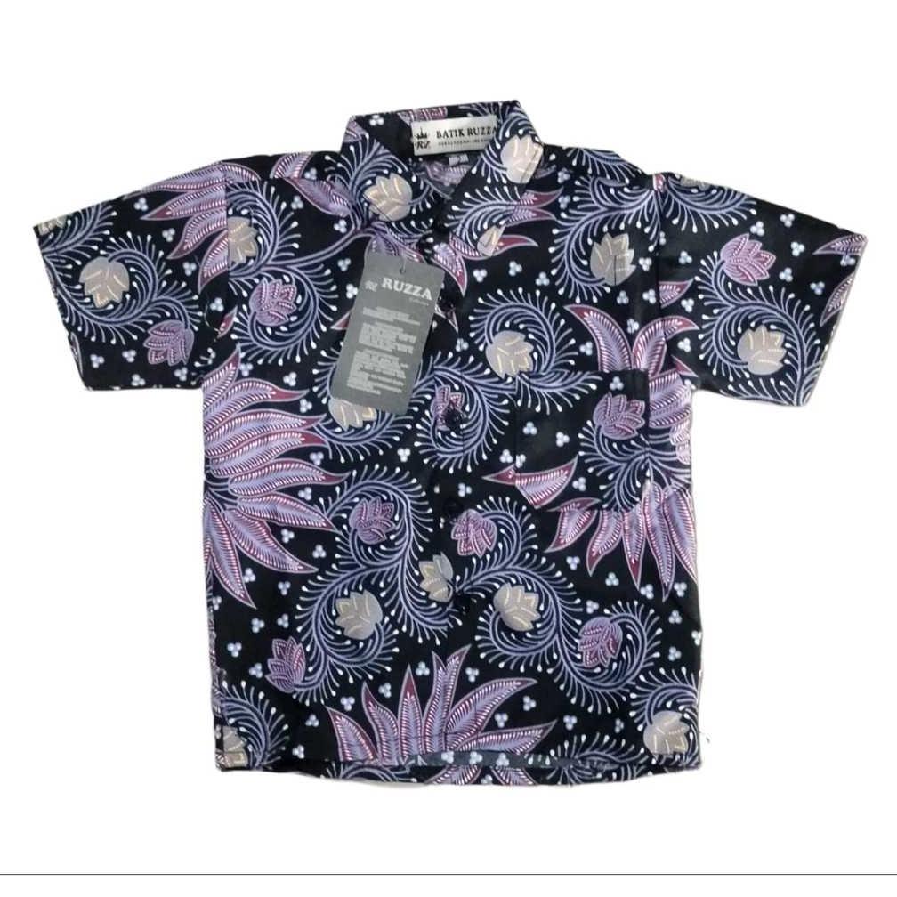 Termurah Baju Batik Anak Laki-Laki Kemeja Batik Anak  1-10 Tahun