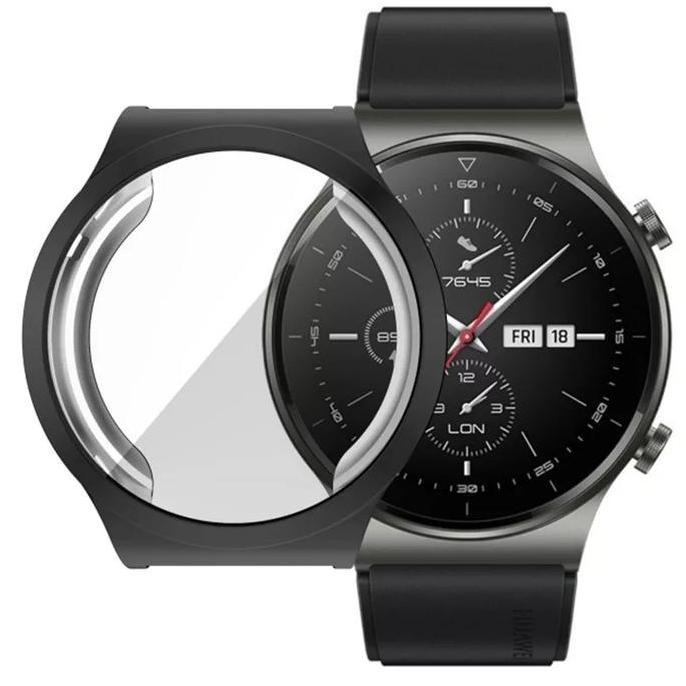 BUMPER SOFT CASE CASING FULL COVER SCREEN HUAWEI WATCH GT 2 PRO