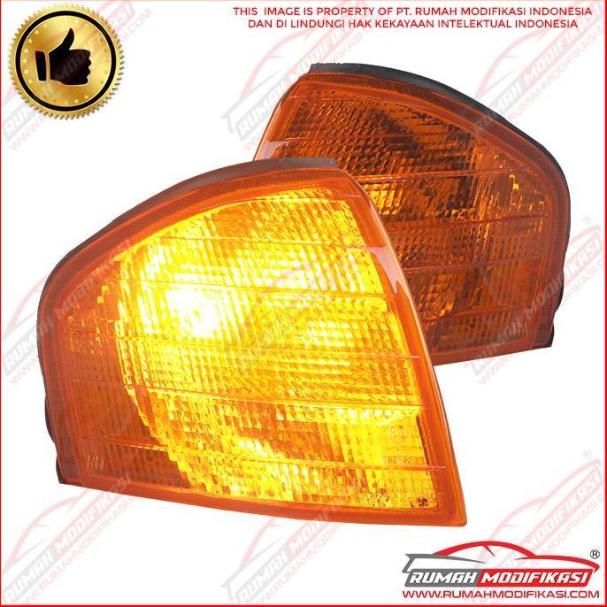Corner Lamp - Benz W202 1994-2001 - Crystal - Amber