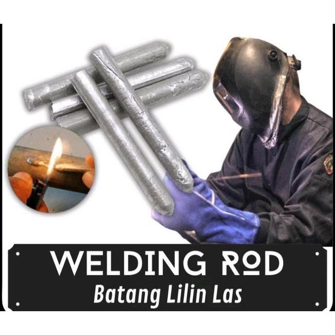 GARINDS 3pcs batang las timah bakar korek api Tambal timah bakar stik lilin solder suhu rendah