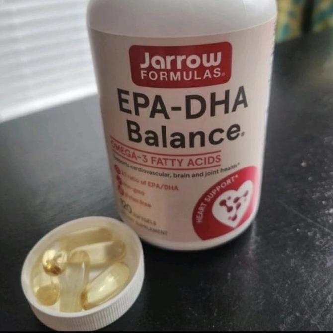 (READY STOCK) Jarrow Formulars EPA-DHA Balance, 1,200 mg Omega-3 120 Softgels BrainandJointHealth Ex