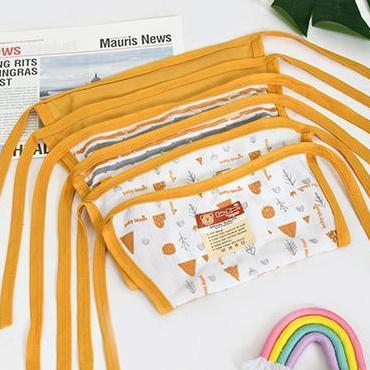 Whoiam- Baby Bloom 12 Pcs / 6 Pcs Popok Bayi Tali Kain Sage & Mustrad Sni / Popok Kain Serian Premiu