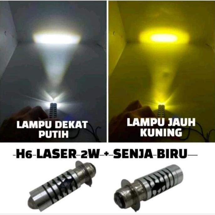TERLARIS BOLAM DEPAN LED/LAMPU UTAMA DEPAN LED MOTOR MIO/BEAT/VARIO/BLADE/KHARISMA/REVO/SATRIA FU 15