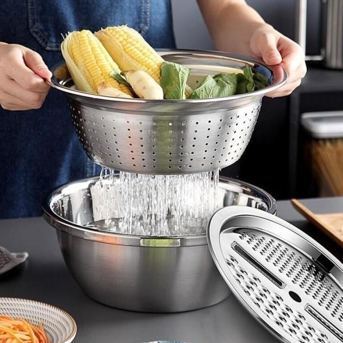 BETALAV MULTIFUNCTIONAL HAPPIE CUTTER / POTONG & CUCI SAYURAN JADI PRAKTIS UPZ
