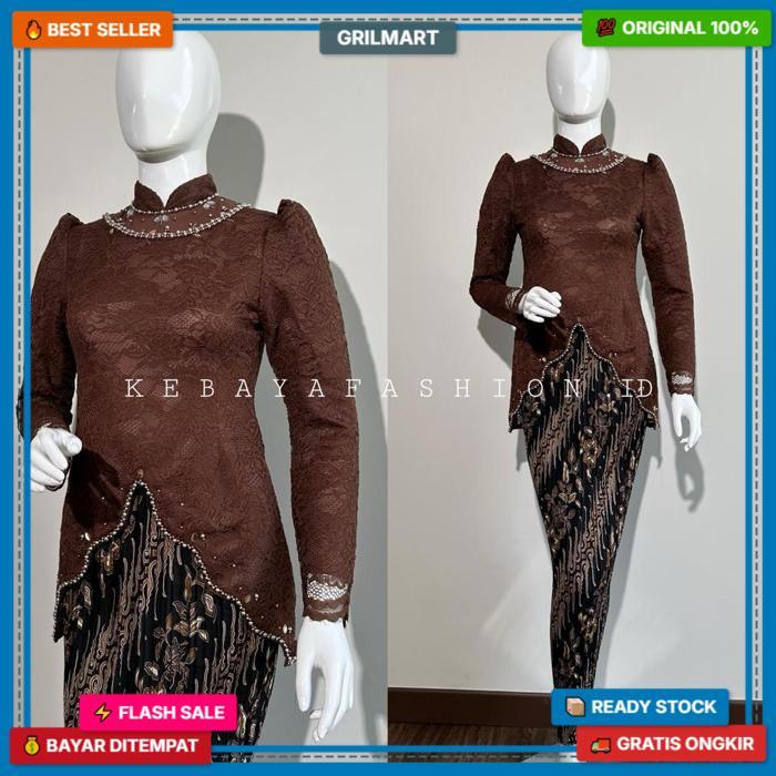 Kebaya Modern Aurel / Kebaya Wisuda / Kebaya Remaja / Kebaya Kutubaru Aurel Modern / Kebaya Lamaran 