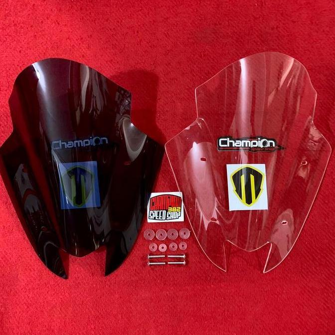 Windshield Visor Sectbill Model TDR Smoke Clear Polos Yamaha NMAX Old