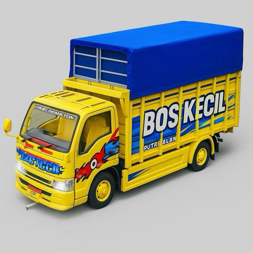 Promo Miniatur Truk Oleng Wahyu Abadi / Miniatur Truk Oleng Kayu / Miniatur Truk Oleng Cod
