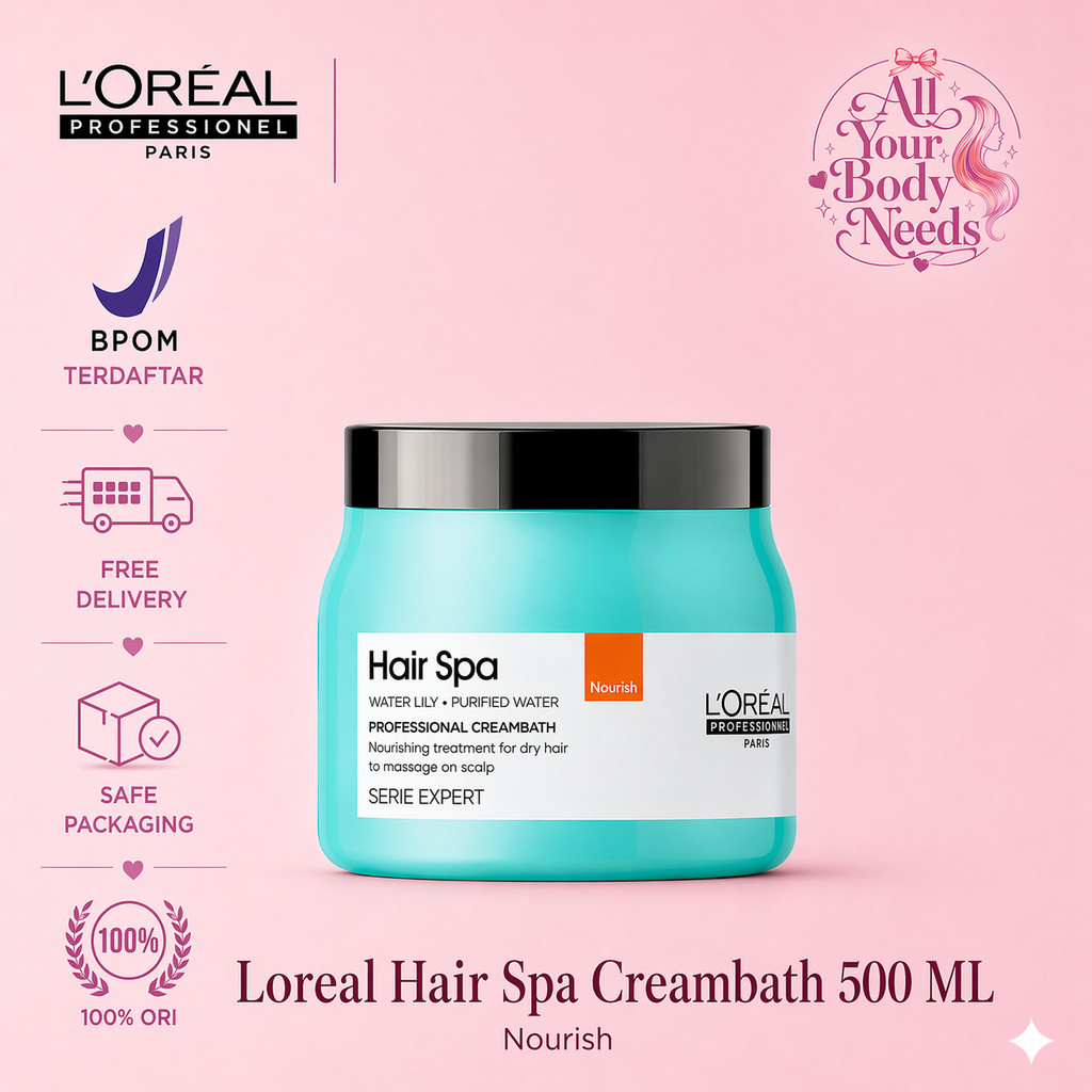 Loreal Hair Spa Deep Nourish Creambath Repair Creambath Smooth Creambath Perawatan Rambut Loreal