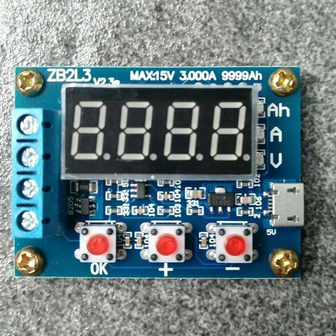 Zhiyu ZB2L3 Battery Tester Capacity Modul Alat Discharge Baterai